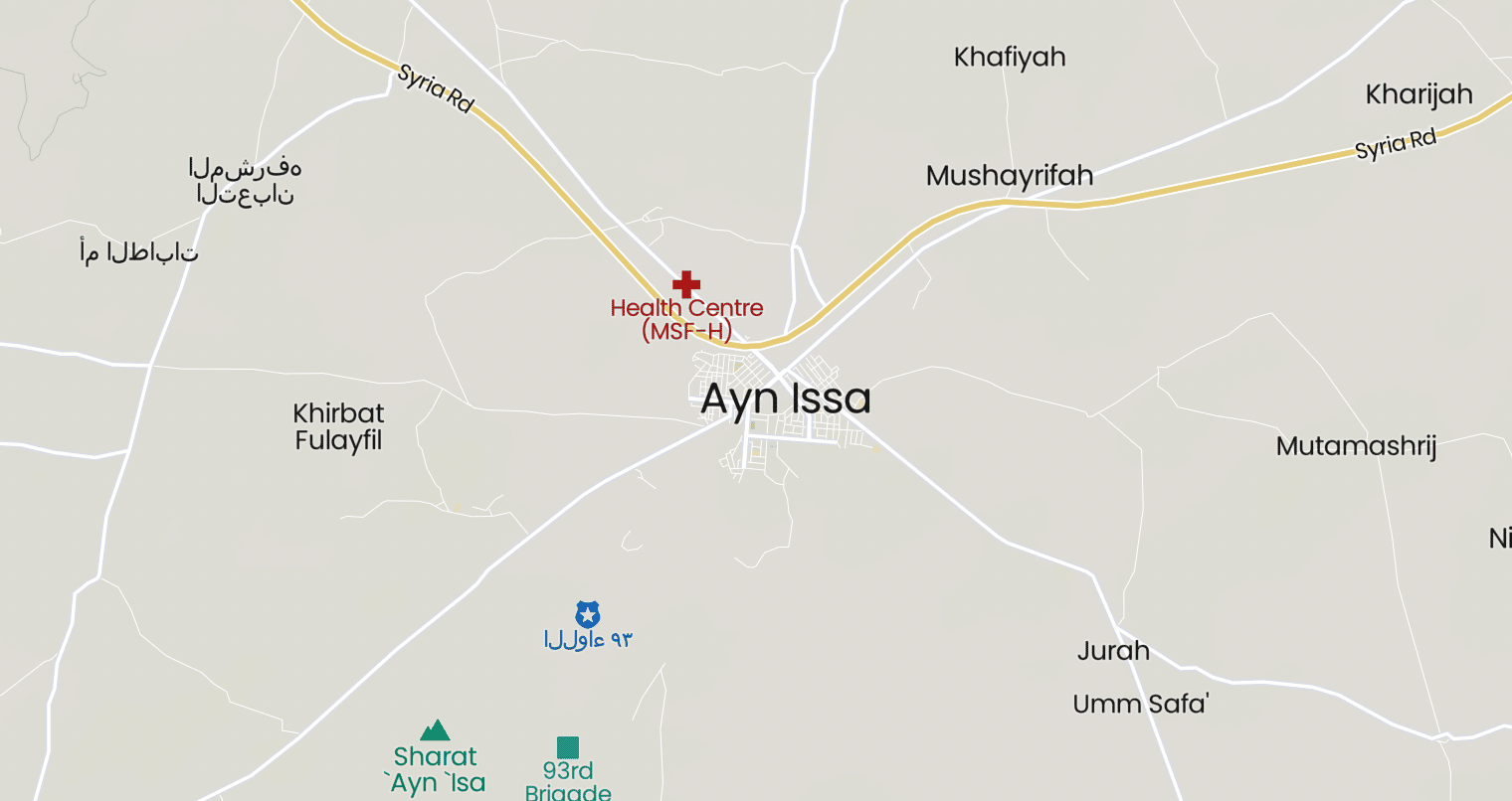 Ayn Issa, Tell Abyad District, Raqqa Governorate, Syria