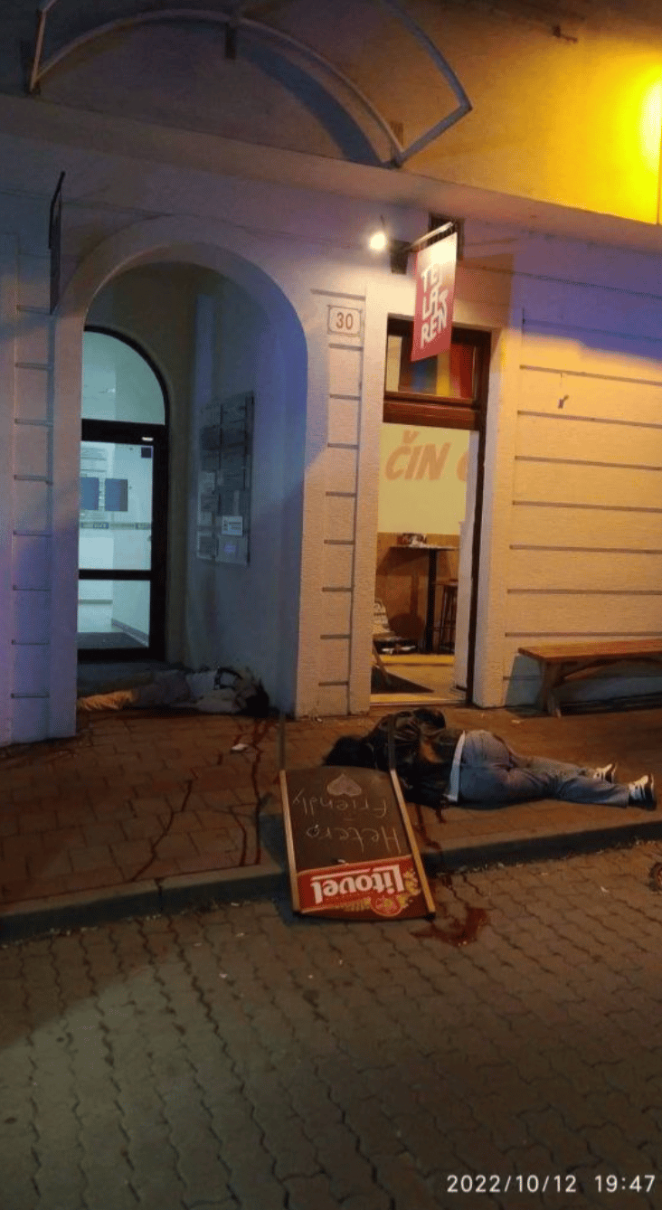Xenophobic Attack Targeting the LGBT Community Resulted in the Death of 2, Bratislava, Slovakia - 13 October 2022