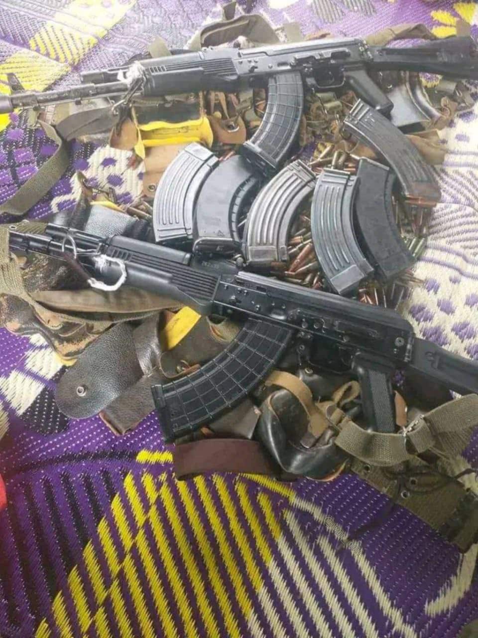 OLA Published Photograph of Arms in Oromo, Ethiopia