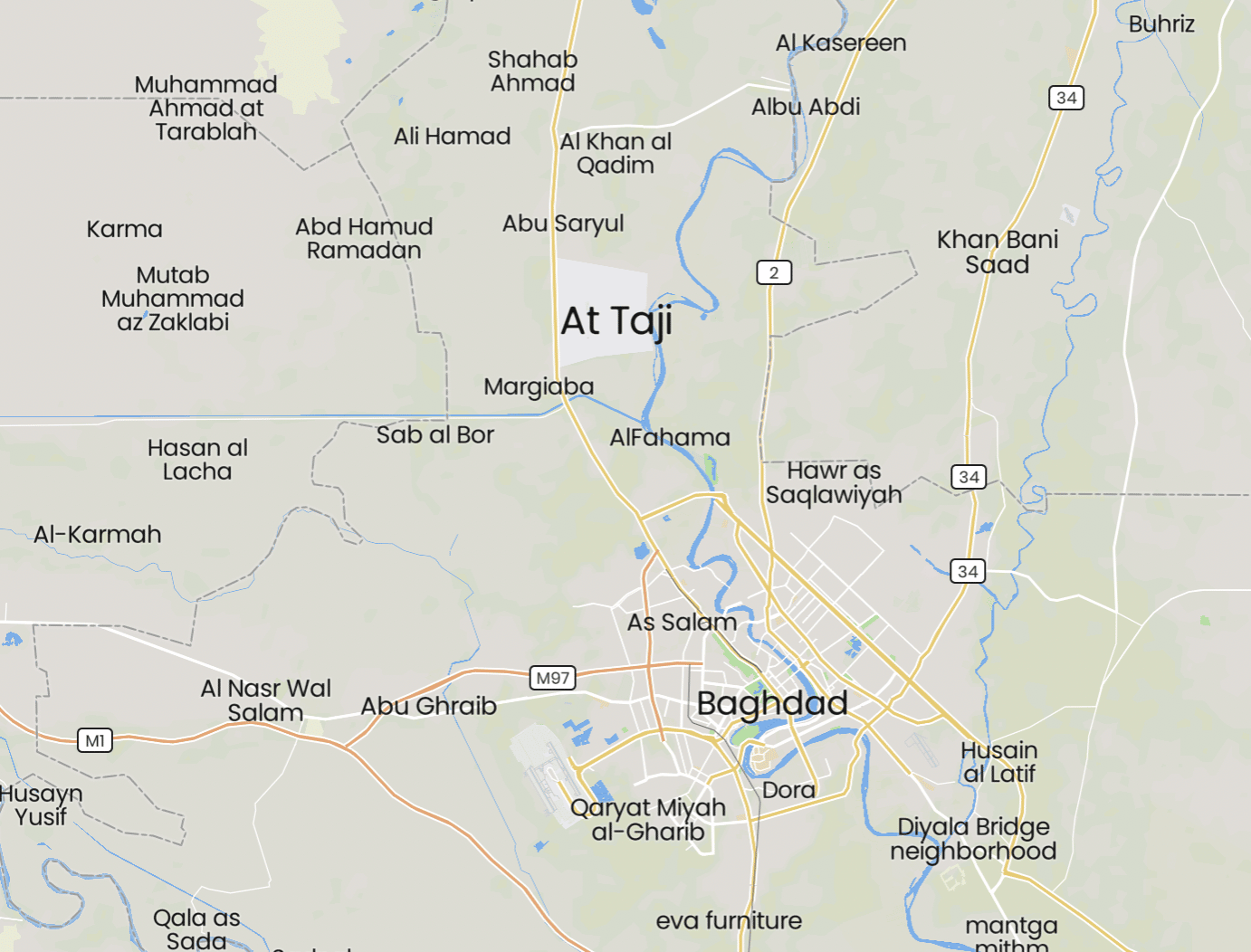 Al-Taji District, North of Baghdad, Salahudin Province, Iraq
