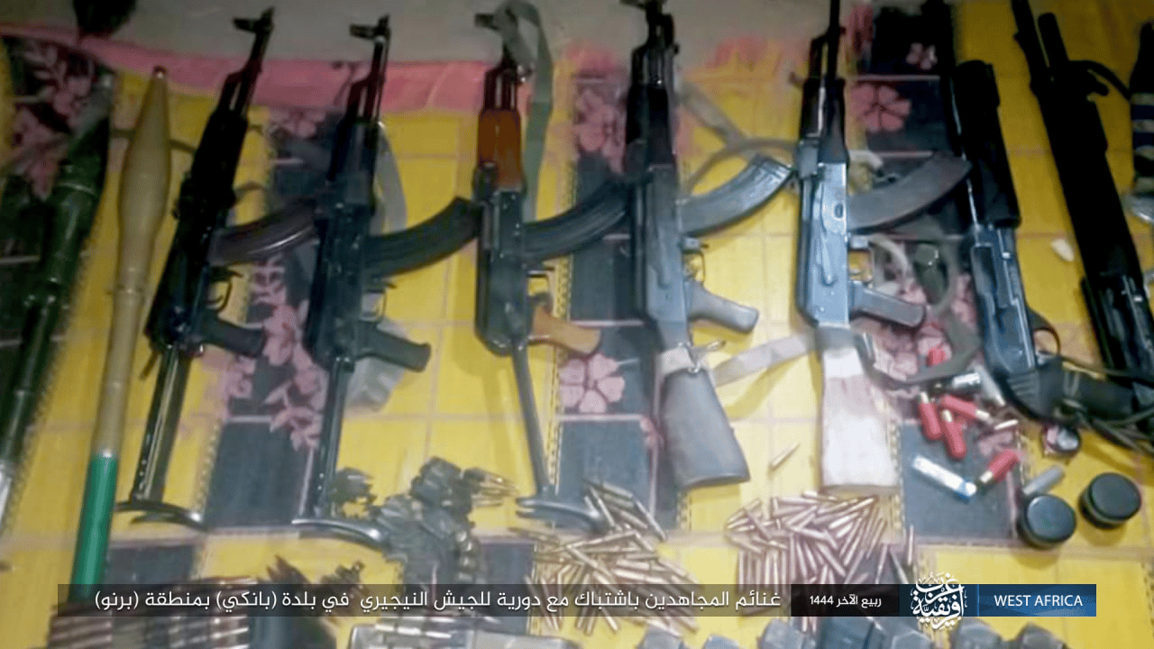 Islamic State West Africa (ISWA/Wilayat Gharb Afriqiyah) Clash with Army Patrol Killing Four in Banki, Borno Region, Nigeria