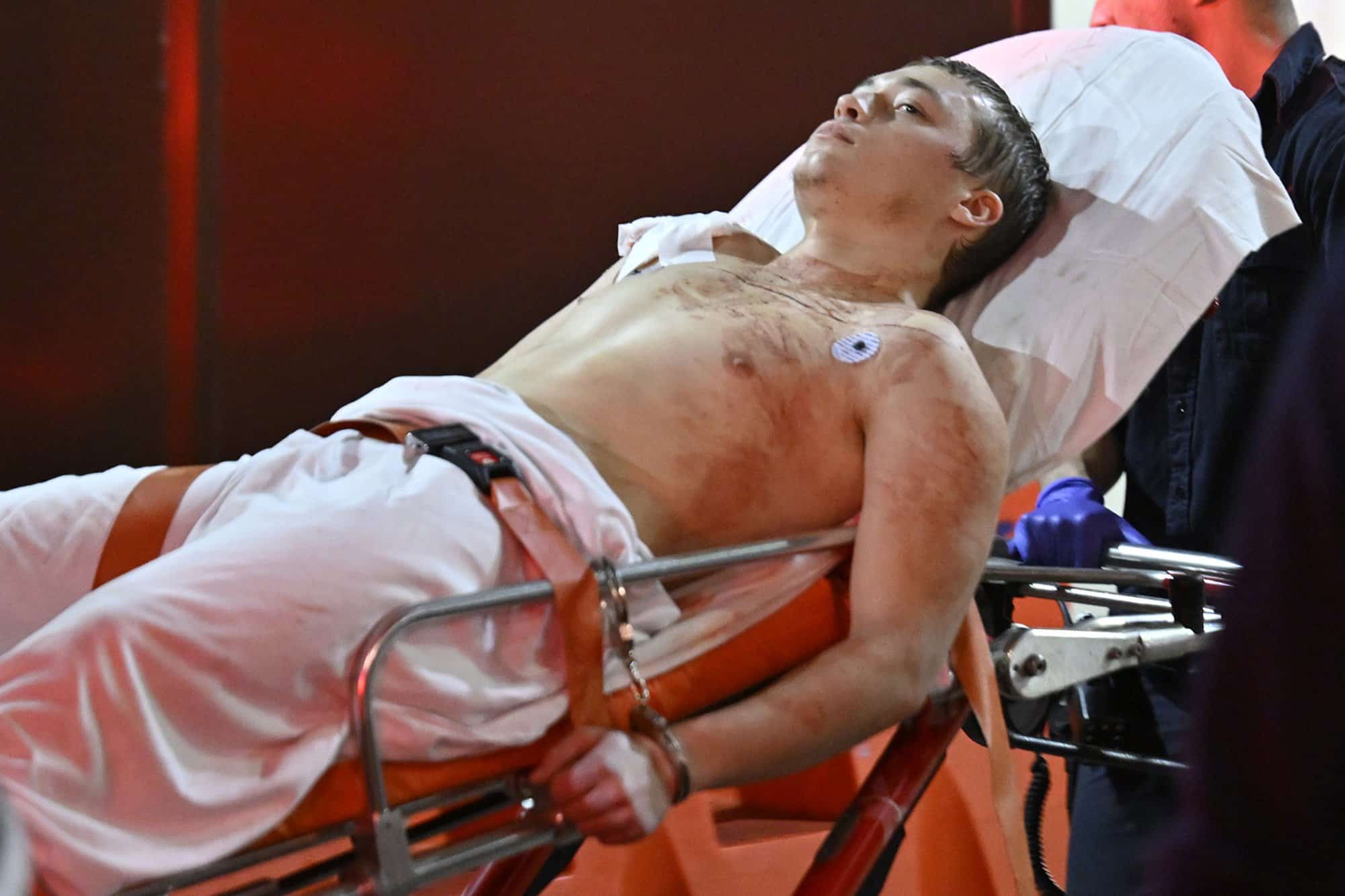 Lone Machete-Wielding Attacker Wounded Three New York Police Department (NYPD) Officers Near Times Square, New York City, United States - 01 January 202