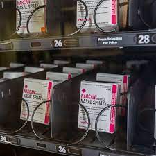 Narcan' Vending Machines Installed Amid the Surge of Illegal Drugs Overdoses, Cleveland, Cuyahoga County, Ohio, United States - 06 January 2022