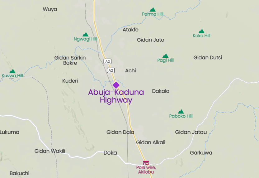 TRAC Incident Report: Suspected Bandits Target St. Peter's Small Church on Abuja-Kaduna Highway, Kaduna State, Nigeria - 09 January 2022