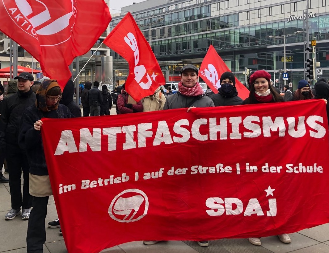 Anti-Fascists Expose Neo-Nazi ‘Mourning’ over Dresden Bombing, Dresden, Germany - 20 February 2023