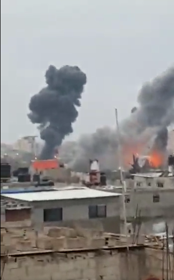 Israeli Fighter Jets Bombed Two Separate Sites in the Gaza Strip, Israel - 23 February 2023