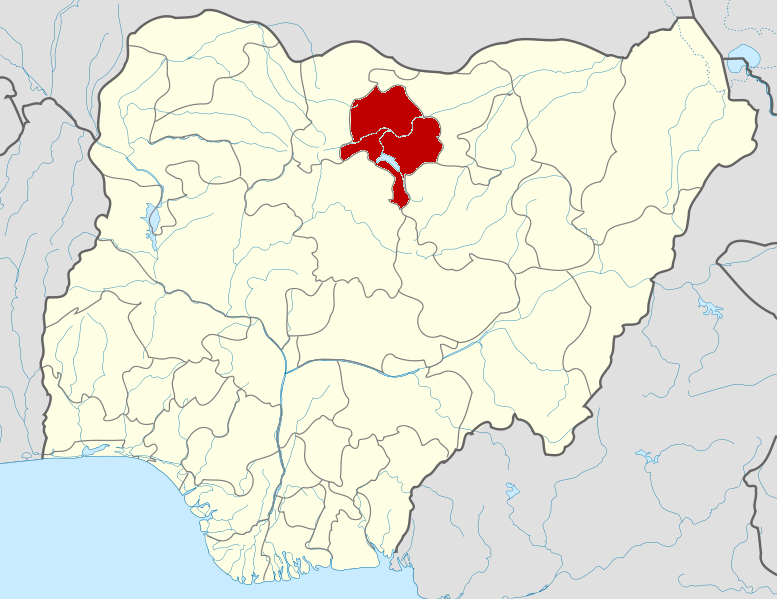 Map of Kano State, Nigeria
