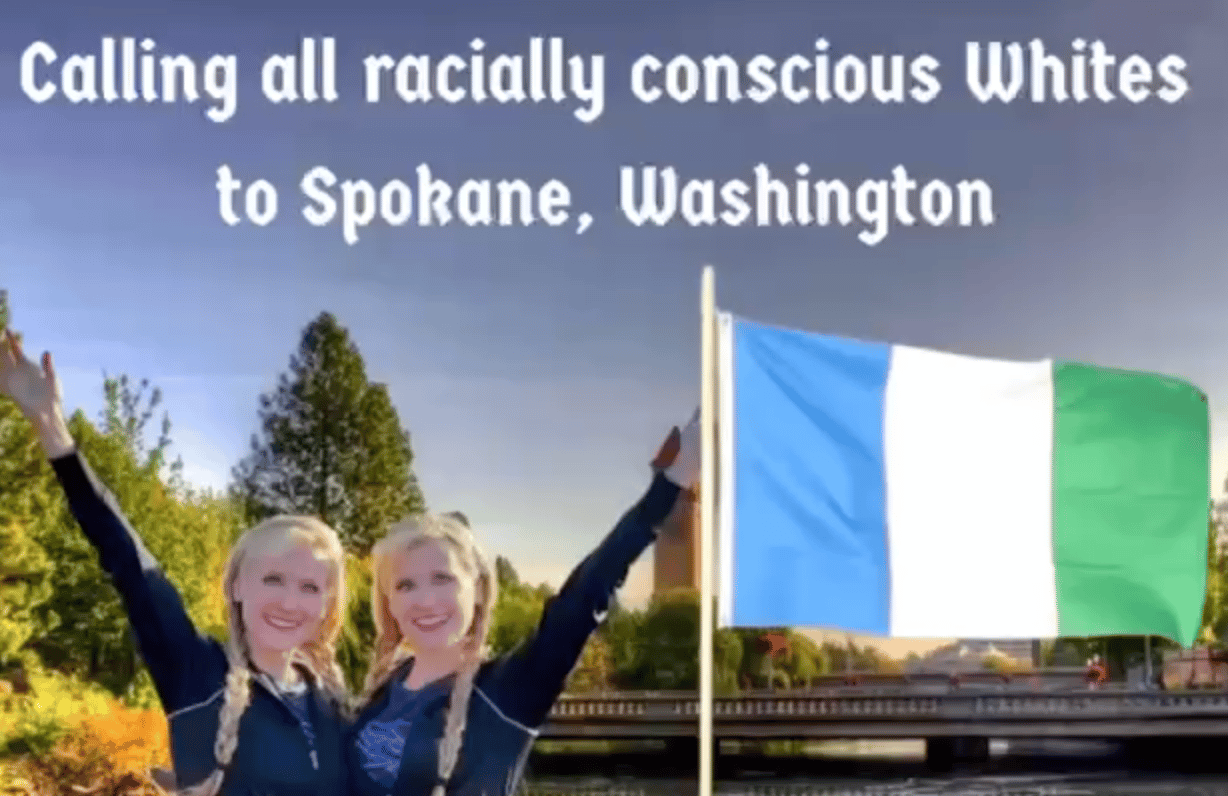 White Tourism (Cascadia) "Calling All Racially Conscious Whites to Spokane, Washington" - 03 February 2023