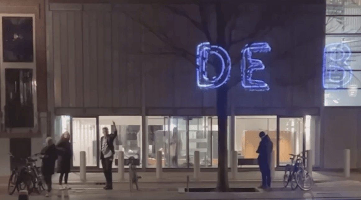 TRAC Incident Report: Extreme Right-Wing Text Reading 'Anne Frank Invented the Ballpoint Pen' Projected onto Anne Frank House, in Amsterdam, the Netherlands - 10 February 2023
