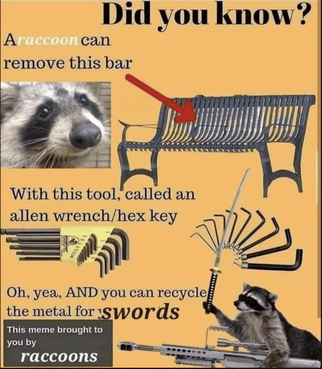 (Far Left Extremism / Meme) Anarchist Channels Share Meme Promoting the Stealing of Metal to Build Weapons - 15 February 2023