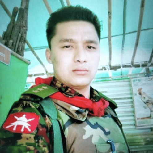 Military Junta's Intelligence Officer Arrested and Executed by Members of People's Defense Force (PDF), Mogaung Township, Kachin, Myanmar - 06 February 2023