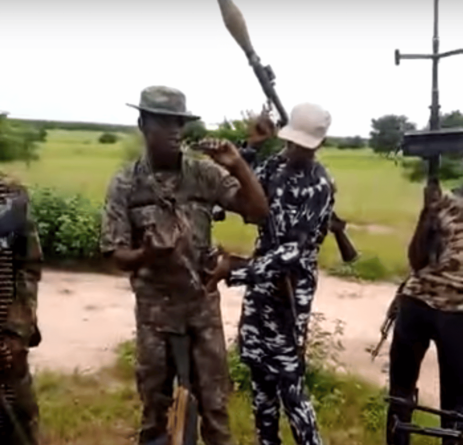 Bandit Leader Bello Turji Seen With His Bodyguards in Zamfara State, Nigeria