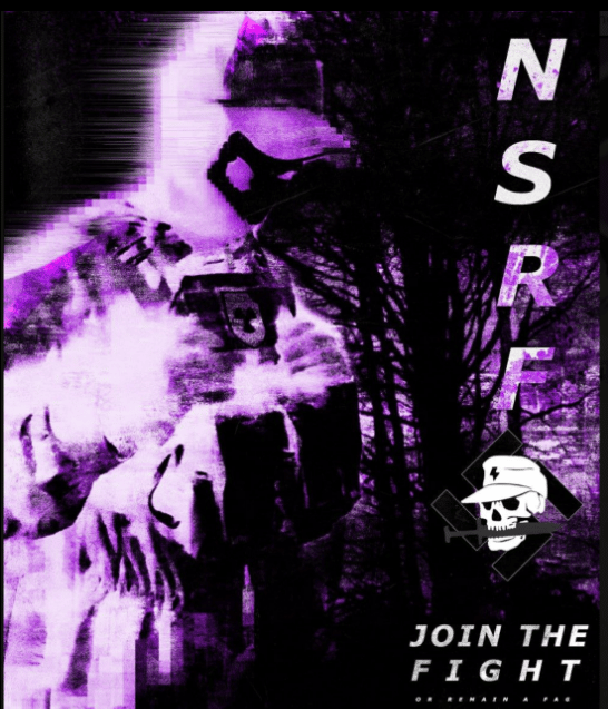 (Poster) Far-Right National Socialist Resistance Front (NSRF) Uses Wire Messaging Platform to Communicate and Urges People to Join the Fight in the United States - 9 February 2023