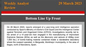 29 March 2023 - WEEKLY BRIEFING
