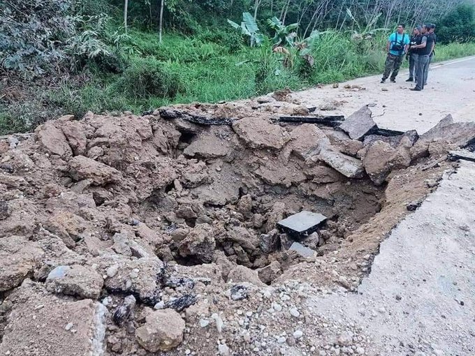 Two Soldiers Killed by the Explosion of a Roadside Improvised Explosive Device (IED), in Si Sakhon District, Narathiwat, Thailand - 05 March 2023