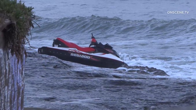 Human Traffickers Use Jet Skis and Drones to Smuggle Migrants into the Country, Ocean Beach, San Diego, California, United States - 09 March 2023