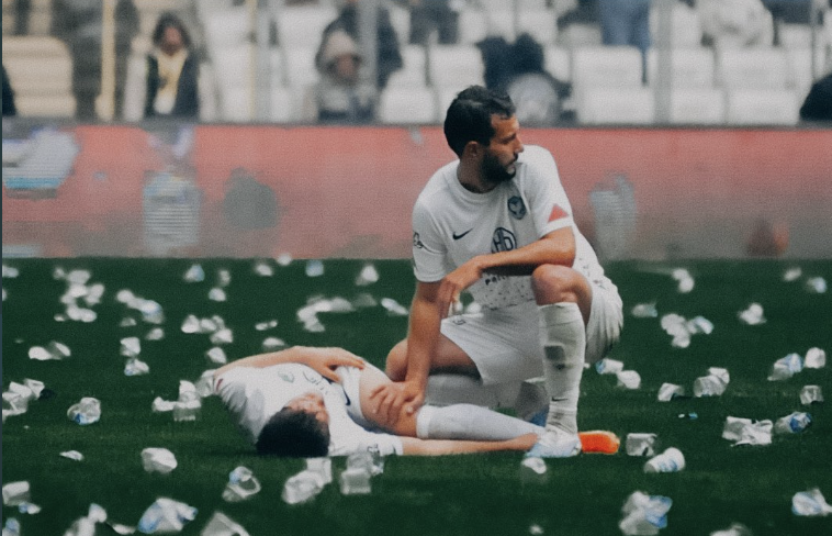Violence Erupts Against Kurdish Football Players and Fans Before and During Bursaspor - Amedspor Match, Bursa, Turkey - 08 March 2023