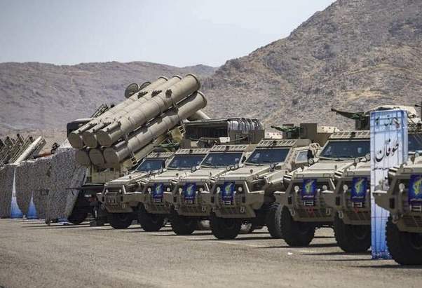 Heavy Artillery Being Moved to the Border with Azerbaijan as a Show of Force, Iran - 26 March 2023