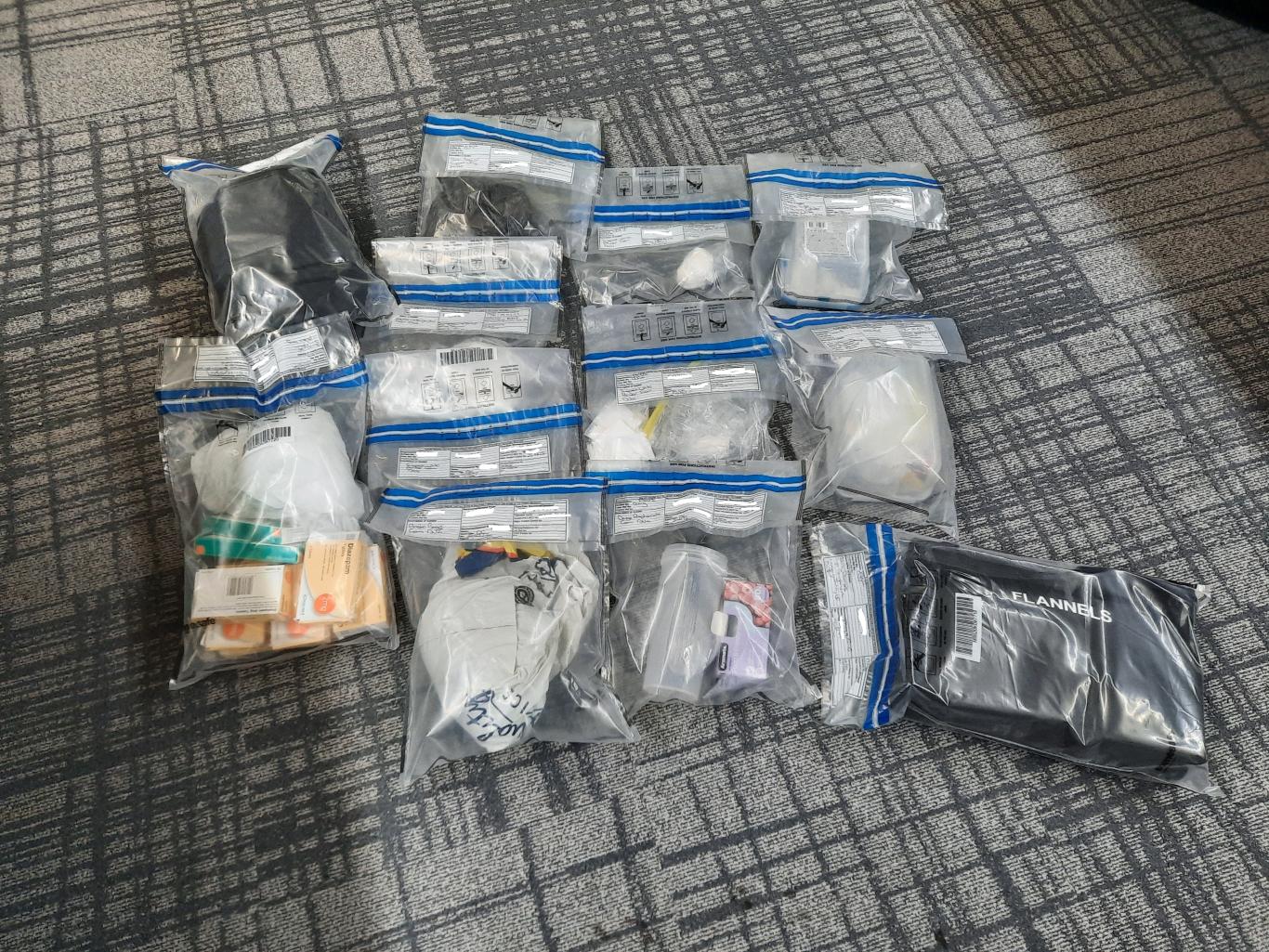 Police Arrest Man Linked to the Ulster Volunteer Force (UVF) Found in Possession of £100,000 Worth of Class A Drugs, East Belfast, Northern Ireland, United Kingdom - 27 March 2023