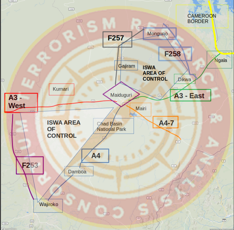 ISWA Road Network as of 24 March 2023