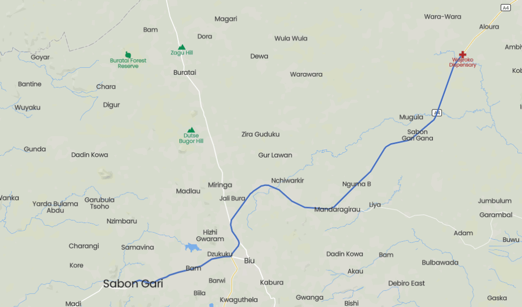 TRAC Incident Report: Islamic State West Africa (ISWA/Wilayat Gharb Ifriqiyah) IED Attack Targeting an Army Foot Patrol on the A4 Road Between Sabon Gari and Wajiroko, Borno State, Nigeria – 23 March 2023