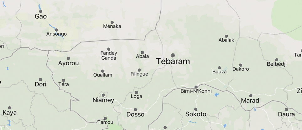 Suspected Islamic State Greater Sahara (ISGS) Militants Target Army Patrol in Tébaram, Tahoua Region, Niger