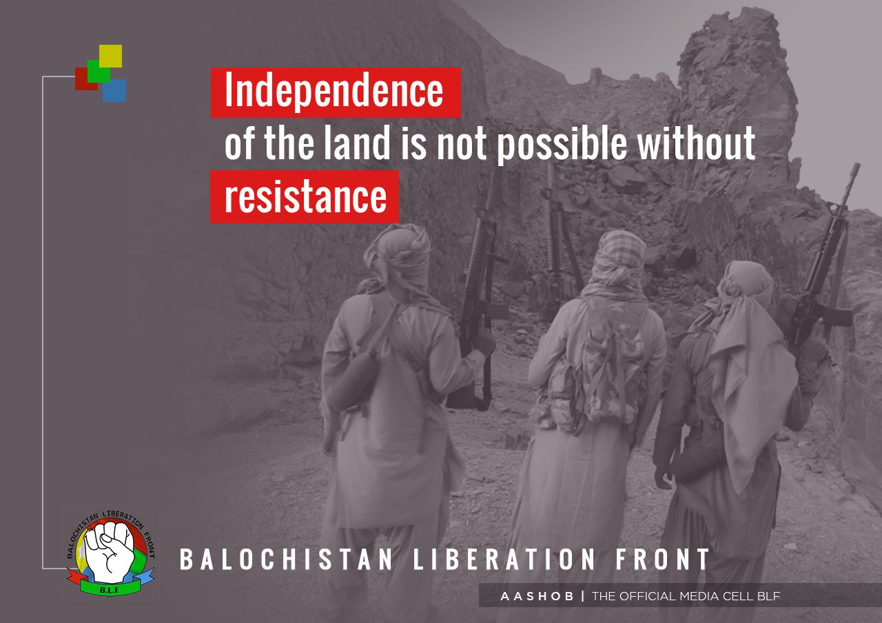 Balochistan Liberation Front (BLF) Published a New Propaganda Poster – 28 March 2023