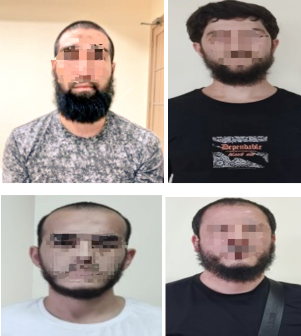 Densus 88 Arrest Four Uzbek Members of Katibat al Tawhid Wal Jihad (KTJ), Jakarta, Indonesia - 05 April 2023