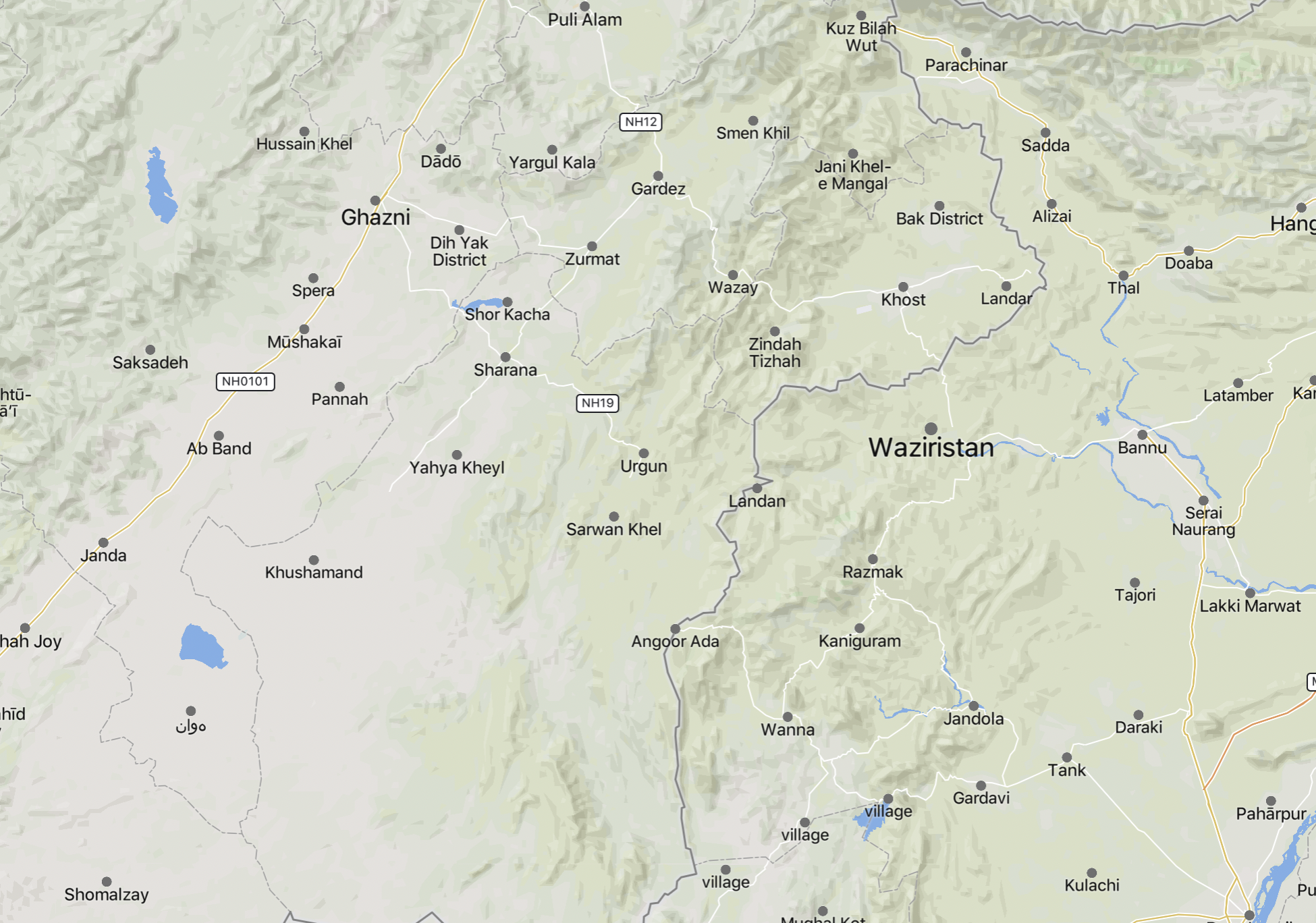 Waziristan, Pakistan