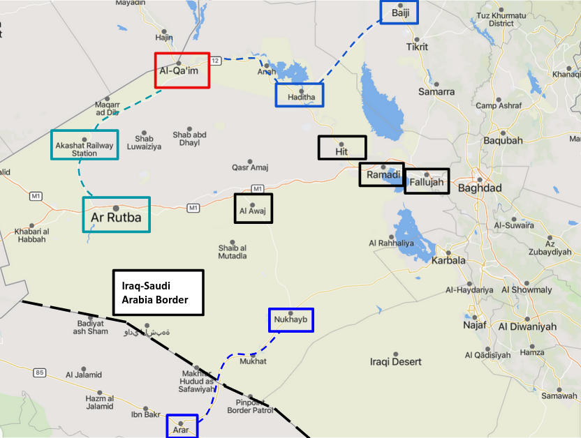 Islamic State Operations in Anbar Province - March 2023 to April 2023