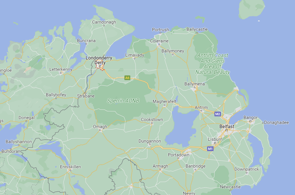Police Foils an Improvised Explosive Device (IED) Attack Plotted by New Irish Republican Army (NIRA) to Disrupt President Biden's Visit, Derry, Northern Ireland, United Kingdom - 12 April 2023