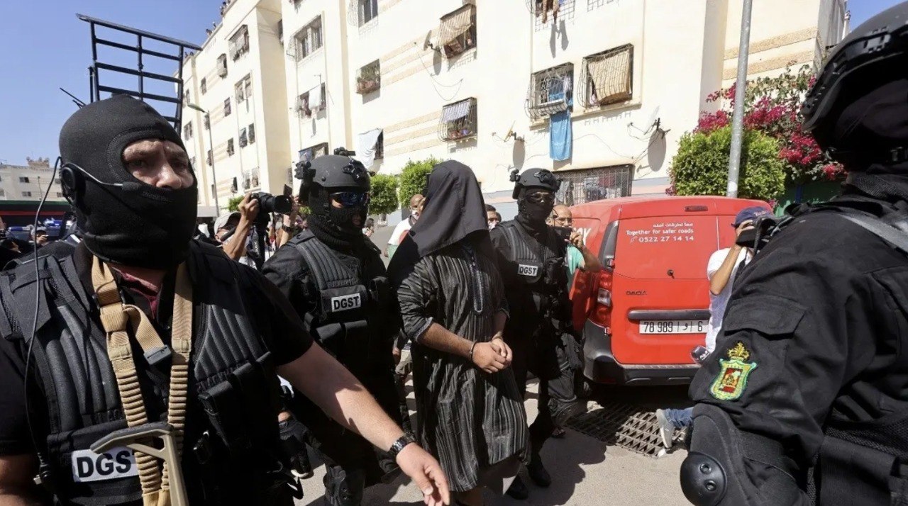 Multiple Coordinated Raids Result in the Arrest of 13 Islamic State (IS) Supporters Across 10 Cities, Morocco - 28 April 2023