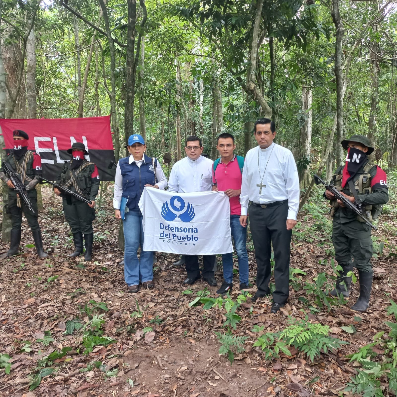The Eastern Front of the National Liberation Army (ELN) Releases 17-Year-Old Brayan Camilo Carrillo Flores, Arauca, Colombia - 29 May 2023