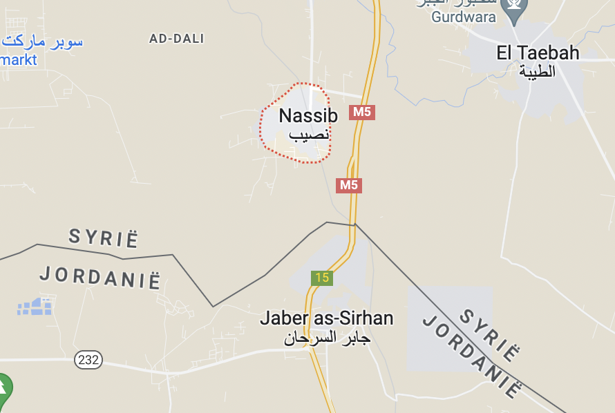 Nassib Border Customs, on the Damascus-Amman International Highway, Syria