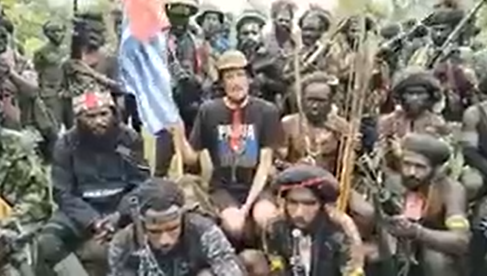 Free Papua Movement (OPM) Releases New Footage from captive New Zealander Philip Mehrtens Warning The Rebeles Are Ready to Kill Him, Papua Mountains, Indonesia - 01 June 2023