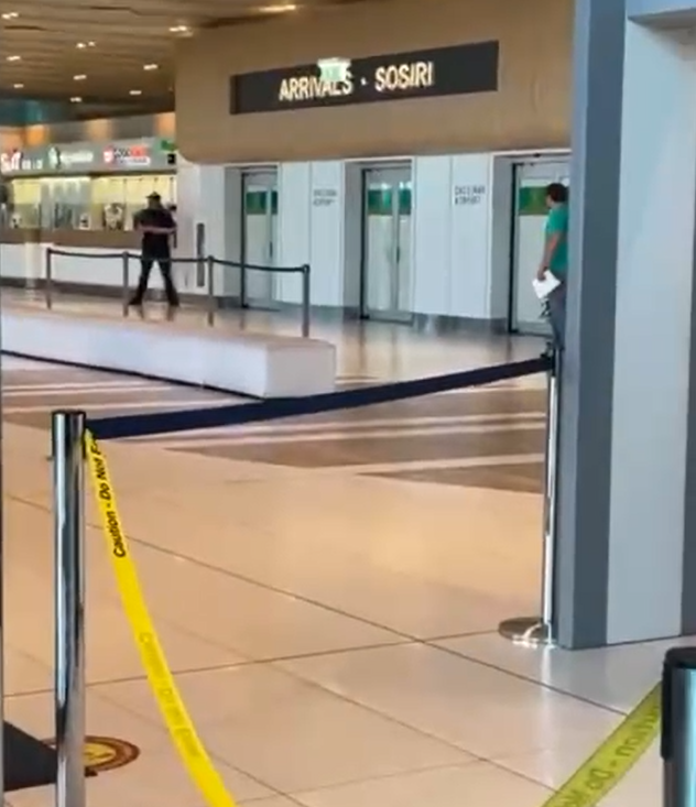 Shooting Erupts Inside Chisinau International Airport, Resulting in the Death of Two and the Suspension of Flight Operations, Chisinau, Moldova - 01 July 2023