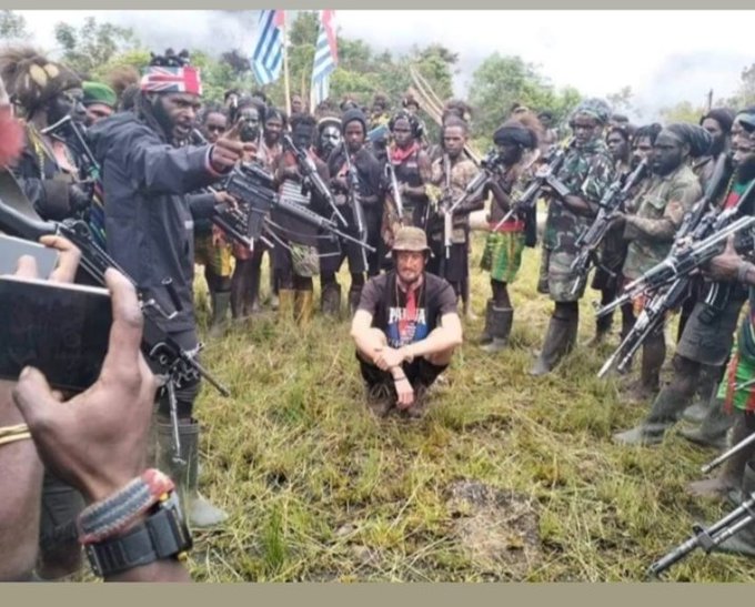 Police Willing to Offer Money to Free Papua Movement (OPM) in Exchange for the Liberation of Susi Air Pilot Philip Mark Merthens, Papua, Indonesia - 03 July 2023
