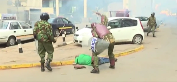 Riots Erupted Against President Ruto's Financial Reform, Result in 20 Demonstrators Being Arrested, Nairobi, Kenya - 10 July 2023