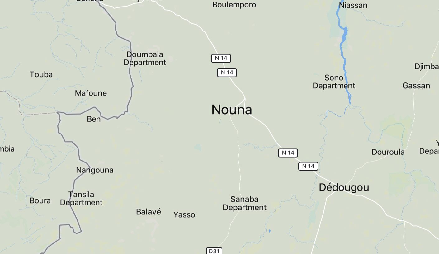 Suspected Jama’a Nusrat ul-Islam wa al-Muslimin(JNIM) Militants Kill 6 and Injure 3 in Nighttime RPG Assault in Nouna, Kossi Province, Burkina Faso