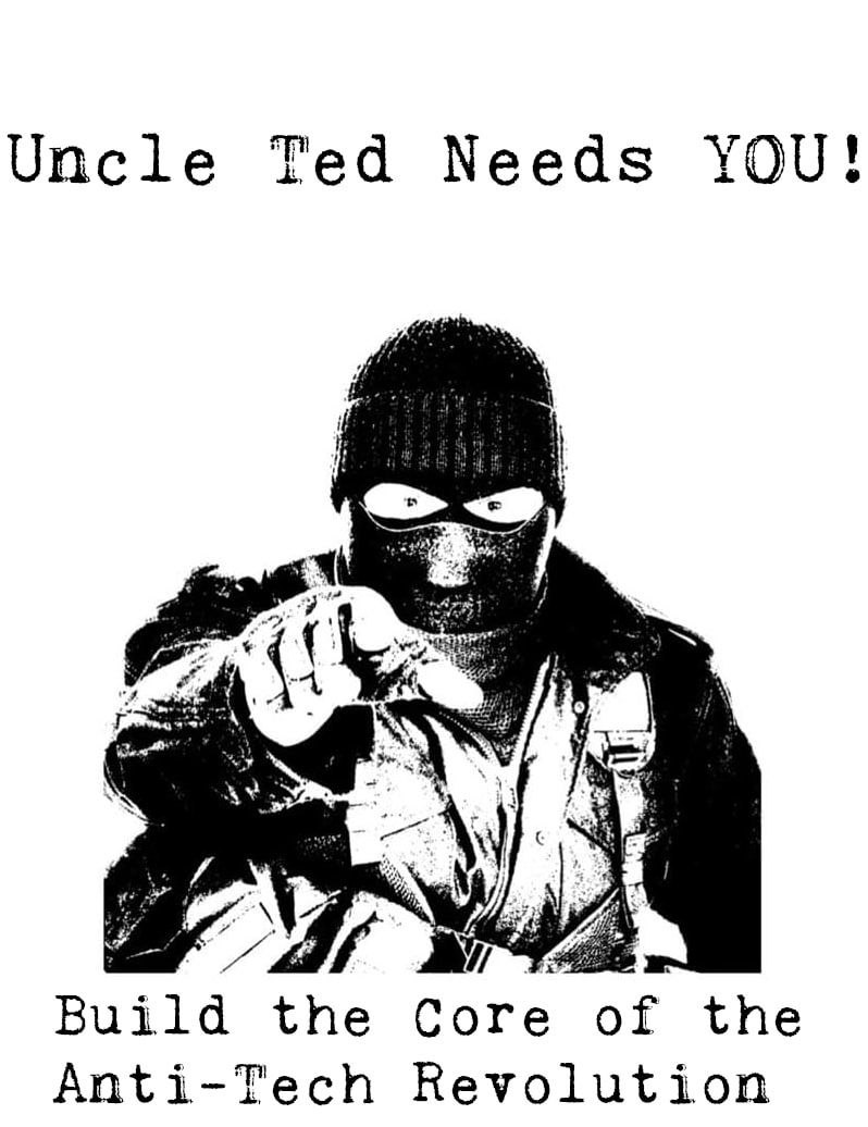 (Poster / Right Wing Extremism) Eco-Facists Share Poster: 'Uncle Ted Needs You' - 5 July 2023