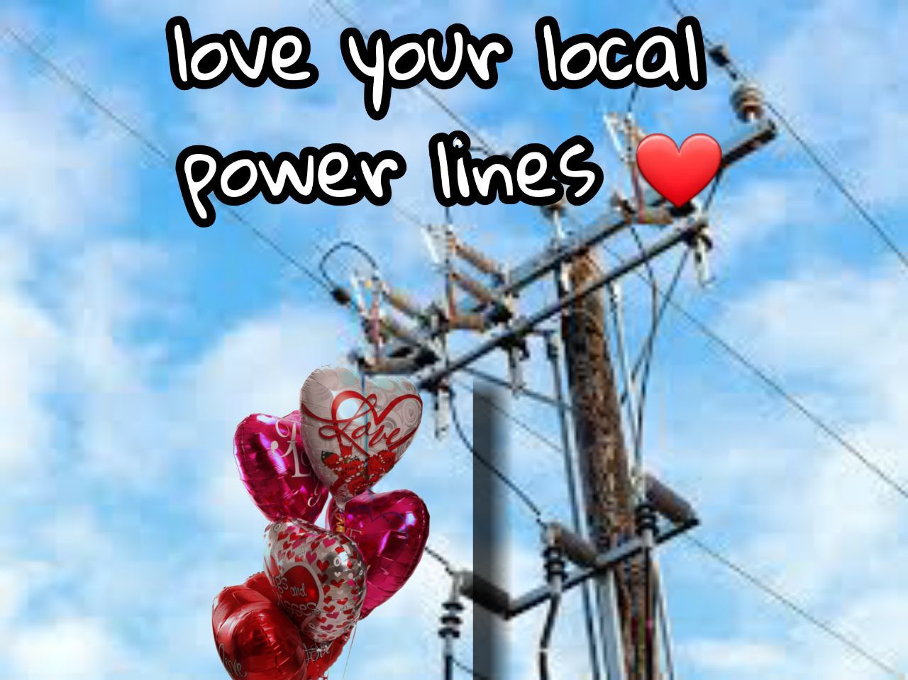 (Far-Right Wing Extremism / Memes) Eco-Fascist Circulate Meme Advocating their Followers to 'Love Your Local Power Lines' – 20 July 2023