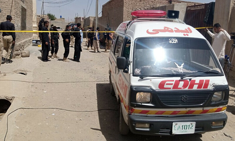 Suspected Tehreek-e-Taliban Pakistan (TTP) Shoot Dead Two Police Officers Escorting a Polio Vaccination Team, Nawa Killi, Quetta, Balochistan, Pakistan - 02 August 2023