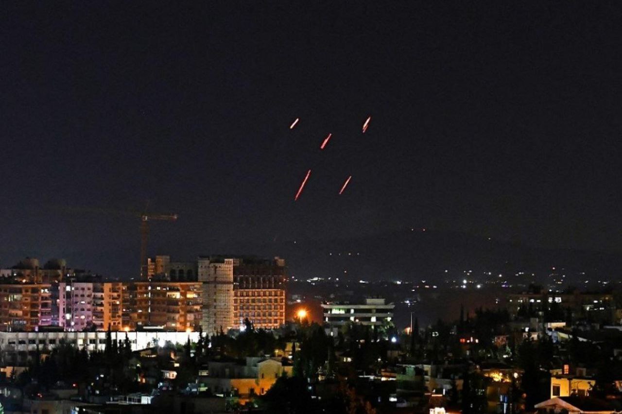 Israeli Air Force Conducts Strikes on Iran-Backed Militias' Positions on the Outskirts of Damascus, Syria - 07 August 2023
