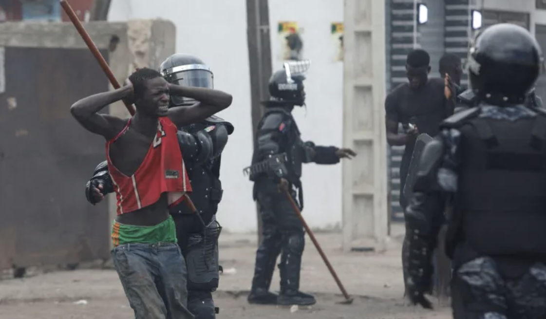 Rioters Take to the Streets of the Capital Following the Arrest of the Opposition Leader Ousmane Sonko, Dakar, Senegal - 02 August 2023