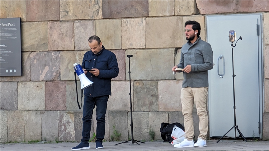 TRAC Incident Report: Salwan Momika, Who Burned a Quran in the Front of the Stockholm Central Mosque on Eid, has Burned Another Quran in Front of the Royal Palace in Stockholm Sweden - 14 August 2023