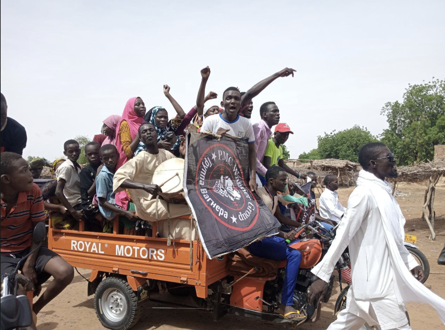 Military Junta Allegedly Requested the Assistance of Wagner 'Instructors and Advisers', Niamey, Niger - 08 August 2023