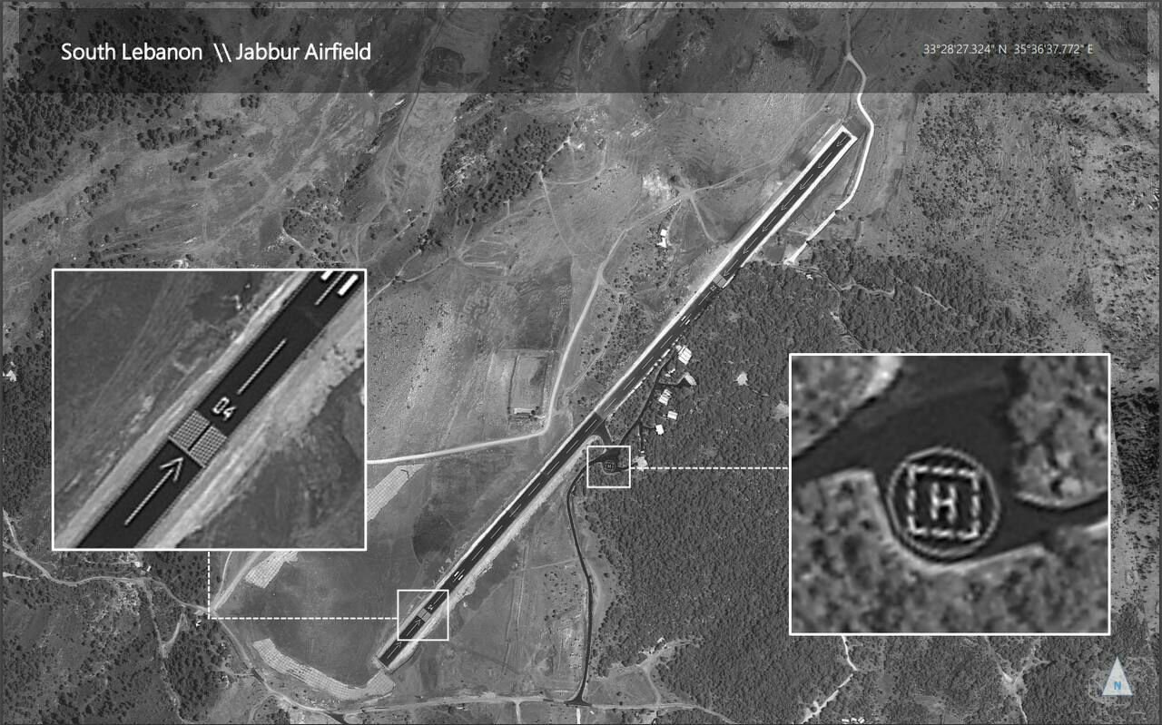 Iranian Airport Under Construction for Alleged Terrorist Purposes Near the Border with Israel, Southern Lebanon - 12 September 2023