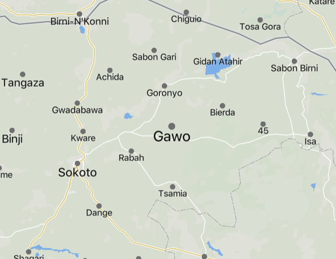 TRAC Incident Report: Suspected Bandits Led Armed Assault Against Civilians, Killing 2 and Kidnapping 30 in Gawo, Goronyo LGA, Sokoto, Nigeria - 14 September 2023