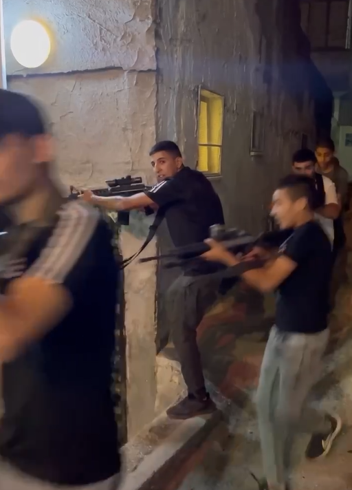 Al Quds Brigades (PIJ) Circulate Footage Showing Children of the 'Cubs Battalion' While Doing Weapons Training, Jenin, West Bank - 12 September 2023
