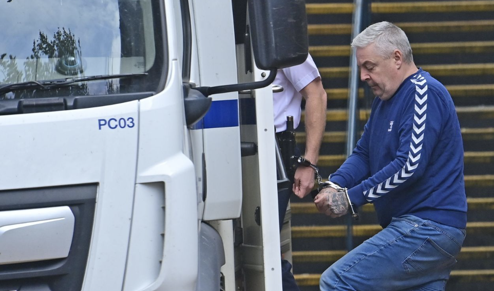 PSNI Data Breach Investigation-Linked Christy O’Kane Reappears in Court for Refusing to Have a Monitoring Tag Fitted, Limavady, Derry/Londonderry, Northern Ireland, United Kingdom - 12 September 2023
